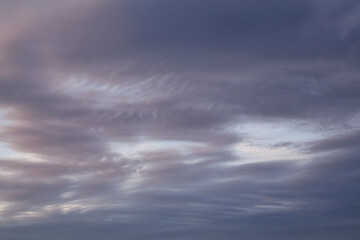 Fototapeta premium Clouds when the sunset