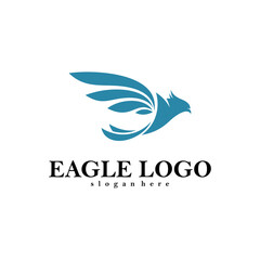 Eagle logo vector design templae
