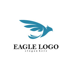 Eagle logo vector design templae