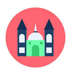Mosque Vector Icon 