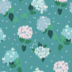 seamless pattern with flowers