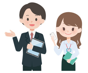 ビジネスマン・ビジネスウーマン