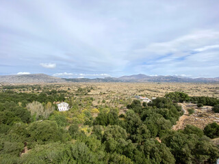 Fototapeta na wymiar View from Diktaean Cave on Lasithi plateau, Crete