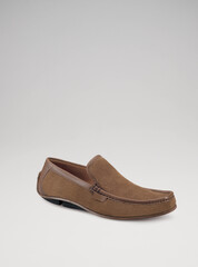 Naklejka premium Elegant footwear personal accessory for men studio shoot