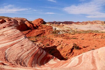 The Fire Wave, Valley of Fire State Park, Nevada, USA