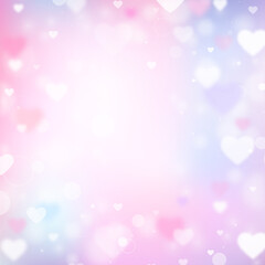 Blurred love background