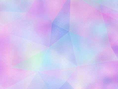 Rainbow geometric unicorn foil texture background