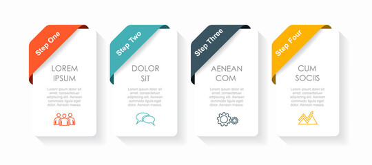 Infographic design template with place for your data. Vector illustration.