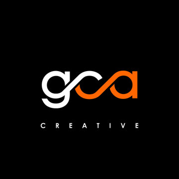 GCA Letter Initial Logo Design Template Vector Illustration