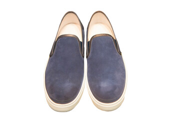 Elegant footwear personal accessory for men studio shoot