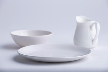  White Table wares