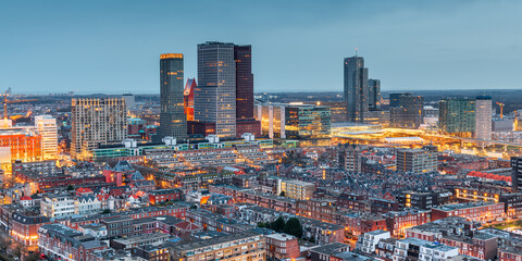 The Hague, Netherlands Cityscape - obrazy, fototapety, plakaty