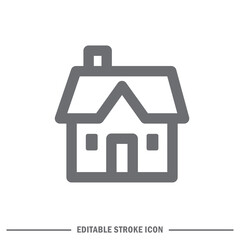 House vector icon. Home pictogram.