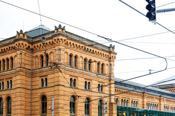 Main train station in Hannover, Germany.