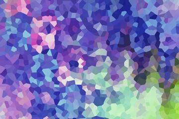 Colorful Geometric mosaic abstract background. Pattern with different shapes for Wallpaper, screen, mobile app, banner, flyer.
