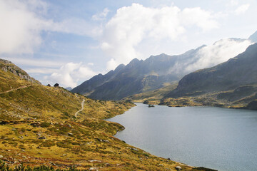 Giglach lake in Styria, Austria