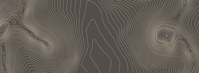 Contours vector topography. Geographic mountain topography vector illustration. Topographic pattern texture. Elevation graphic contour height lines. - obrazy, fototapety, plakaty
