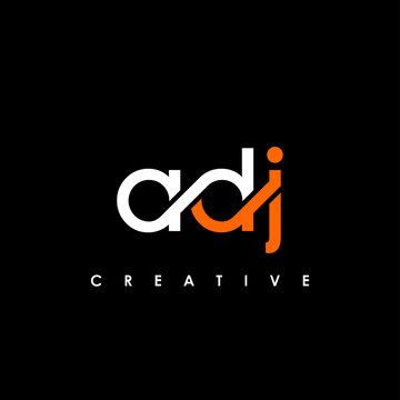 ADJ Letter Initial Logo Design Template Vector Illustration
