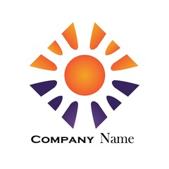 Sun Vector illustration Icon