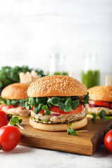 Diet burger