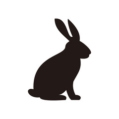 rabbit icon vector illustration sign