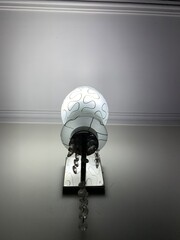 vintage wall lamp with light