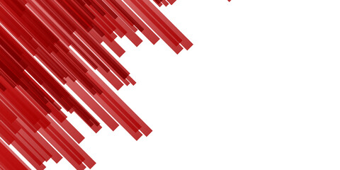 Abstract lines pattern technology on red gradients background. 