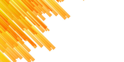 Light Orange vector texture with colored lines. Shining colored illustration with sharp stripes. Template for your beautiful backgrounds.