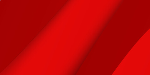 Simple red 3d abstract wave background