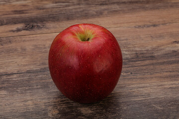 Red sweet tasty apple fruit