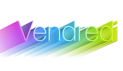 vendredi arc en ciel