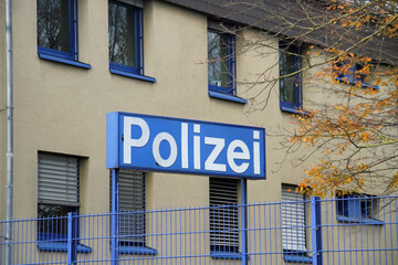 Naklejka premium Polizei