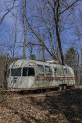 Abandoned Travel Trailer