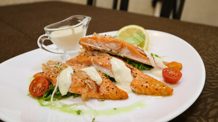 main meat food restaurant fish