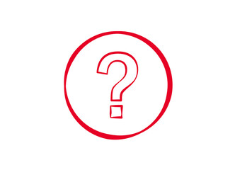 Question icon vector. Simple illustration for web or mobile app