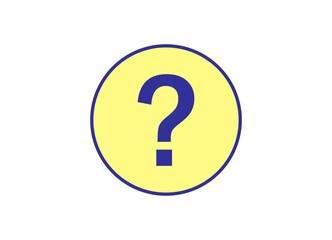 Question icon vector. Simple illustration for web or mobile app