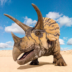 Fototapeta premium triceratops id profile picture