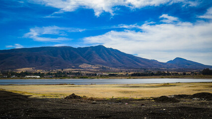 lake in the mountains