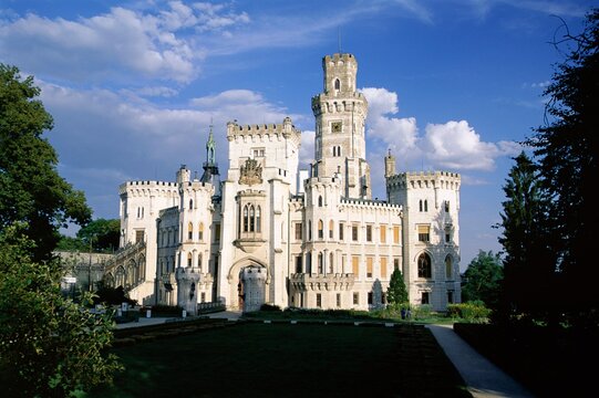 Hluboka Castle, Hluboka, South Bohemia, Czech Republic
