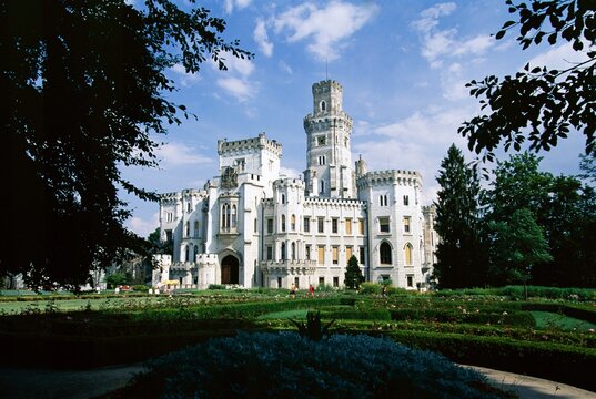 Hluboka Castle, Hluboka, South Bohemia, Czech Republic
