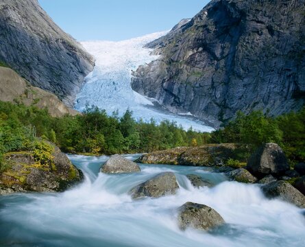 Briksdalsbreen Glacier, Western Fjord, Norway