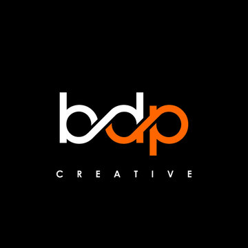 BDP Letter Initial Logo Design Template Vector Illustration