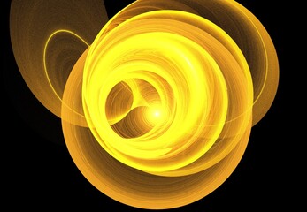 yellow spiral