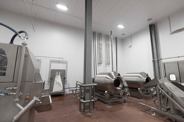Fototapeta premium Plant for the production of meat products