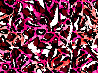 abstract animal skin seamless pattern	
