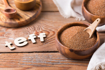 Ancient grain teff popular in Eritrean and Ethiopian cuisine