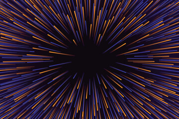 speed of light blue and yellow background 