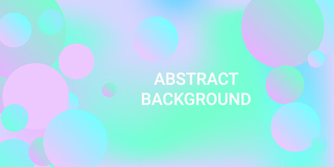 Background picture with balls for banner design.