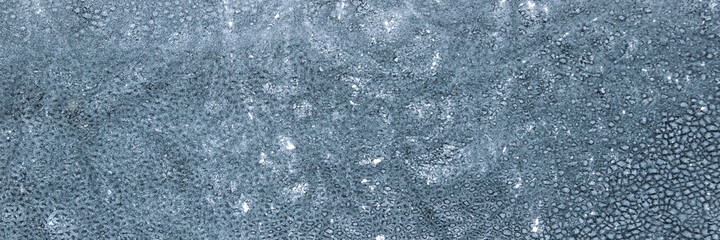 abstract background: frozen glass, short focus, toning