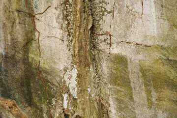 Old stone cave. Nature stone wall texture